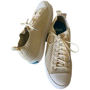 Native Jefferson 2.0 Liteknit Sneakers Bone White Unisex Size 10US W/8US M